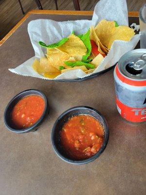 Individual Salsa Cups, which I love!