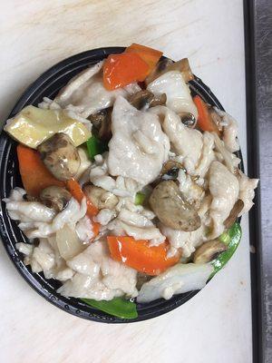 Chicken with mushroom