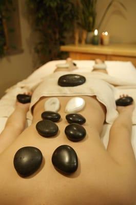 Hot Stone Massage. A signature service.