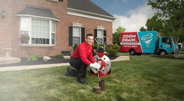 At ZOOM DRAIN®, we solve drain problems fast and ensure your drains are flowing smoothly.