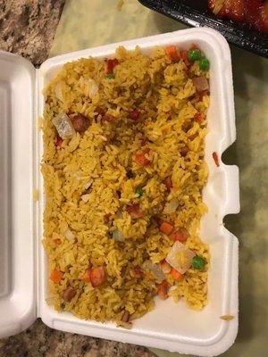 Pork fried rice