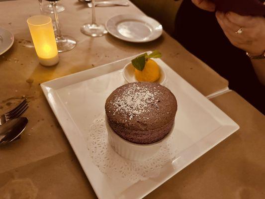 Lovely dessert soufflé