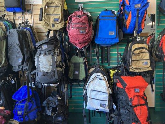 Backpacks made in Schenectady by Tough Traveler