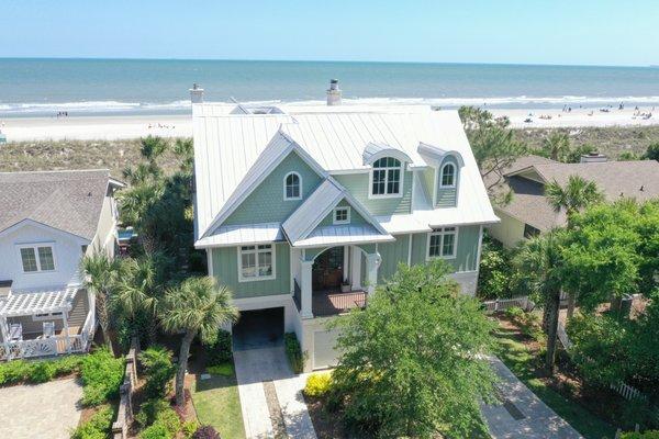 Stunning oceanfront home on Hilton Head Island