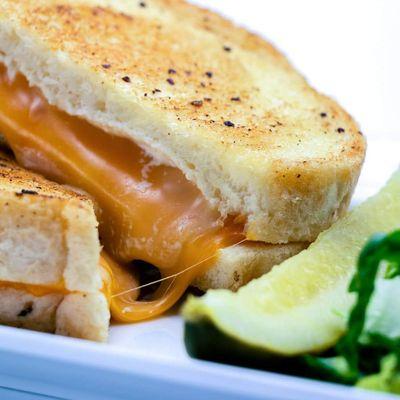 Gouda grilled cheese