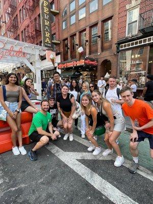 Great group on our Iconic Foods of the Lower East Side Tour