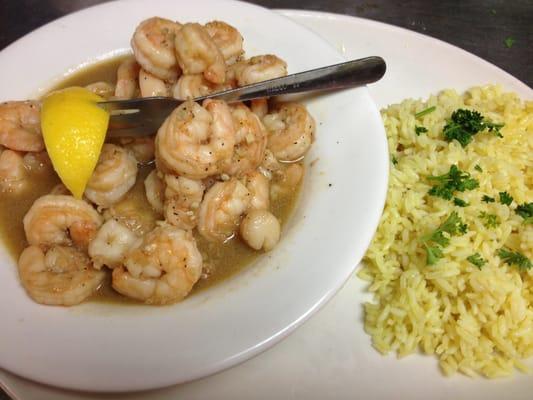 Shrimp scampi :)