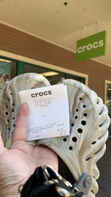 June 12, 2023:  I sorely needed reliable gardening shoes; my old Croc Mary Janes were wearing out!