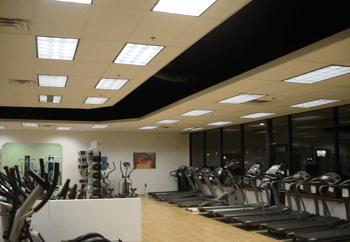 Install lighting in gym