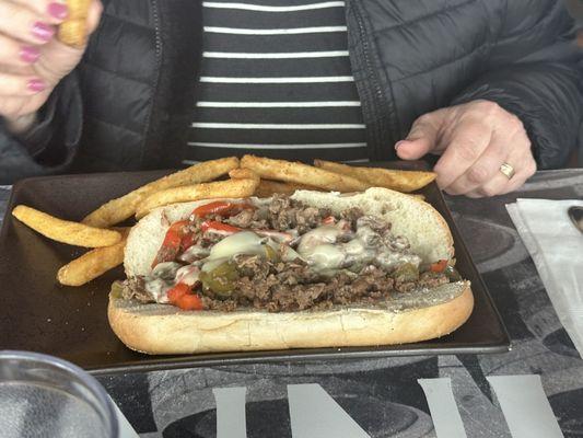 Steak and cheese