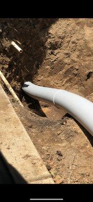 Trenchless main line replacement