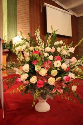 Church flowers