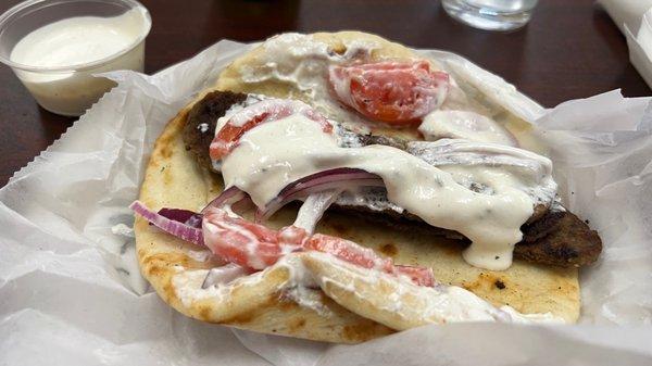 Gyros sandwich