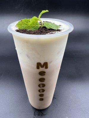 Potted plant Milk tea