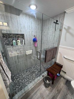 Master bathroom