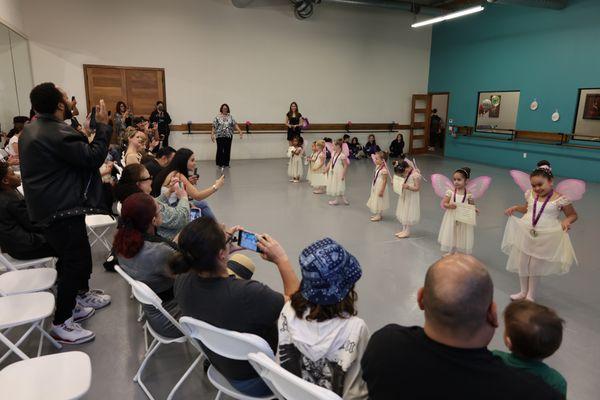 In-Studio Pre-Ballet Recital for the youngest dancers