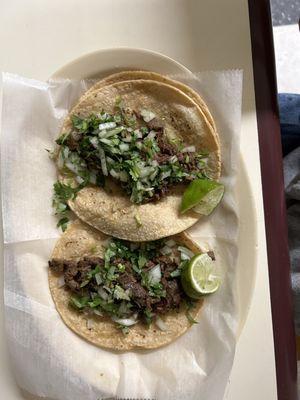 Carne asada tacos