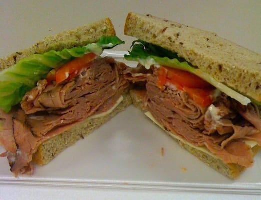 Roast Beef on Rye