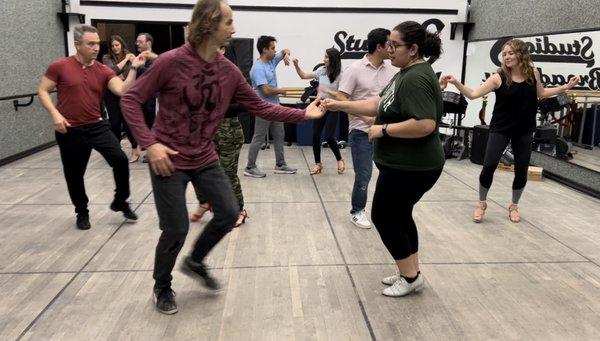 Bachata Lesson in action!