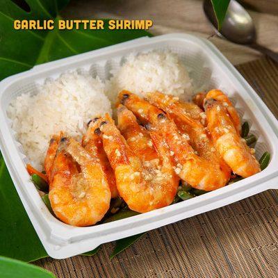 Garlic butter shrimp