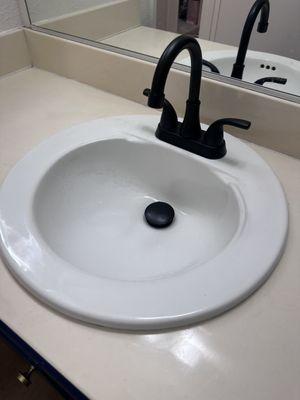 New sink