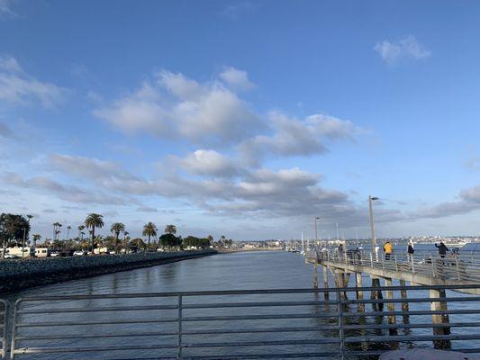 Views from the pier