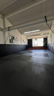 Beautiful mat space. Let's roll!