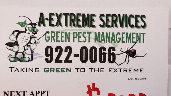 A-Extreme Services Green Pest Management