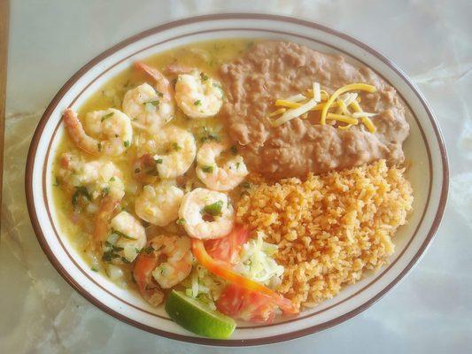 Shrimp al mojo de ajo