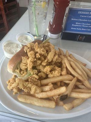 Clam strips