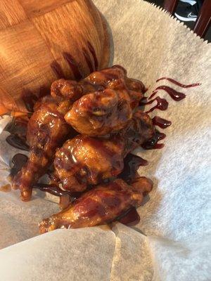 Peanut butter and jelly wings