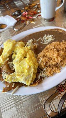 Chilaquiles rojos