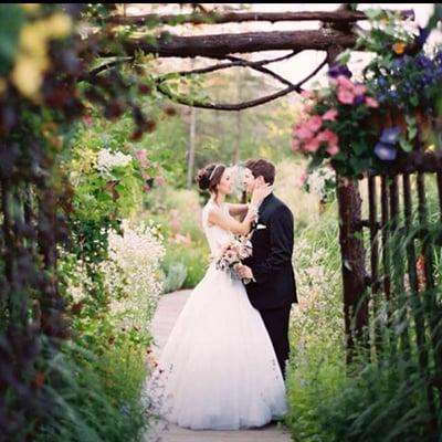 The beautiful Bride and her dashing Groom!