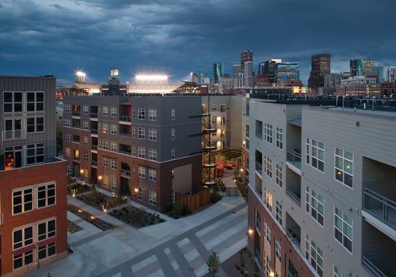 Skye 2905, award-winning urban apartment homes located near Coors Field in Denver.