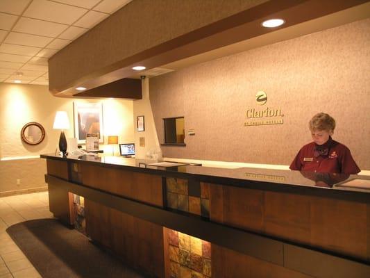 Front desk