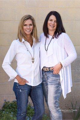 Shannon the owner and her friend Kristen who owns Sage Accessories..love what you wear