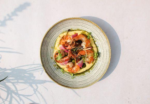 Shrimp & Heirloom Grits