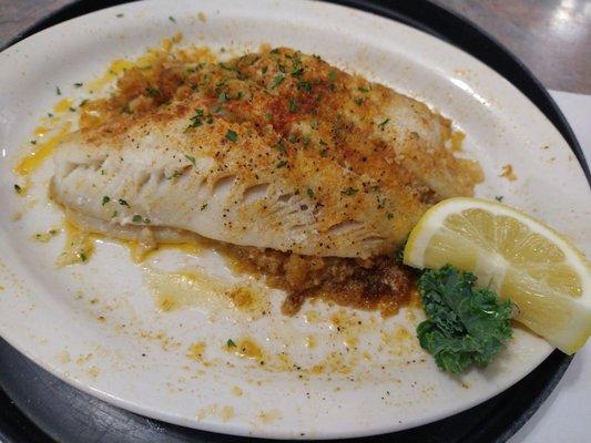 Stuffed flounder