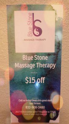 Enjoy your weekend with $15 off on your next appt call us today 832-908-3480