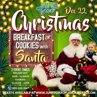 Breakfast or Cookies with Santa