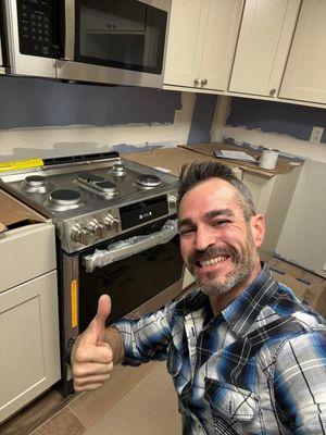 Basement Kitchen Remodel.