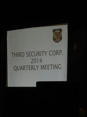 2014 Quarterly Meeting