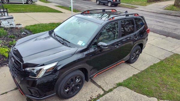 New Forester from Van Bortel Subaru.