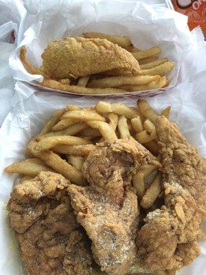 3PC Tenders & A Piece Of Perch!