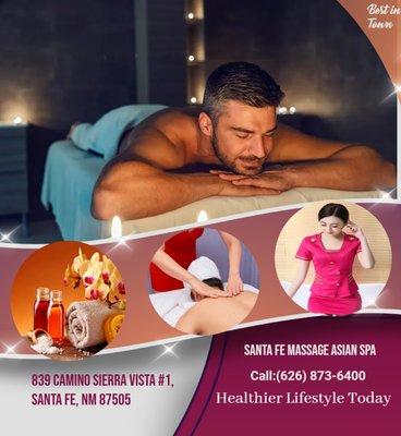 The full body massage targets all the major areas of the body that are most subject to strain and discomfort including the ne...