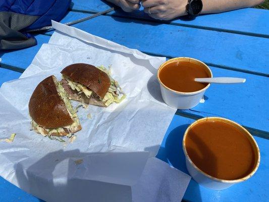 Beef 1000 and tomato soup