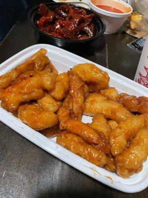 Honey chicken