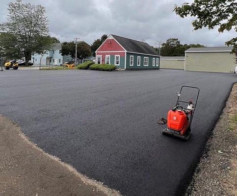 Commercial paving.