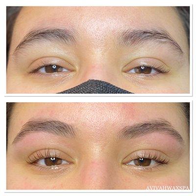 Eyebrow Wax with Keratin Lash Lift