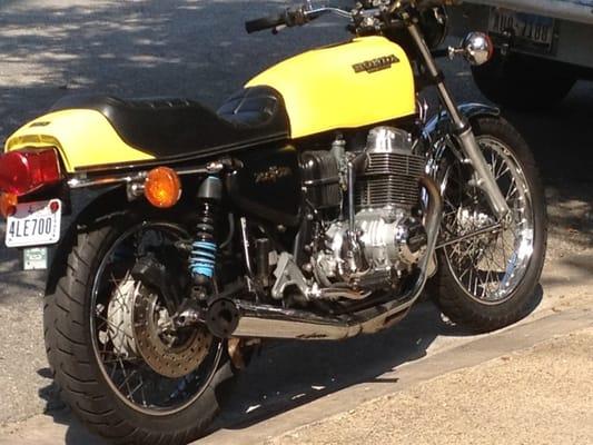 This is my 75 CB850F1 Supersport that Limey Bikes brought back to life, and has maintained for the past 3 years!